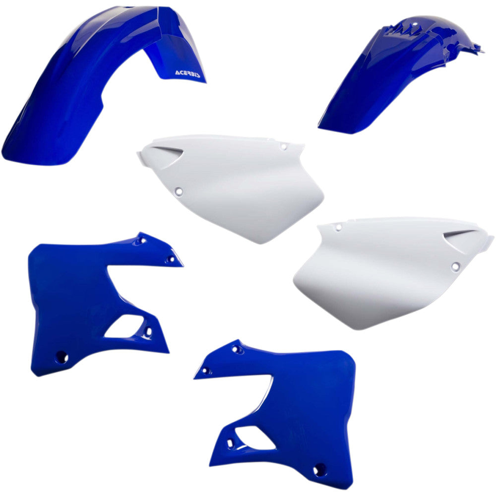 00-01 for Yamaha YZ 125 ACERBIS Standard Replacement Body Kit OE Blue/White